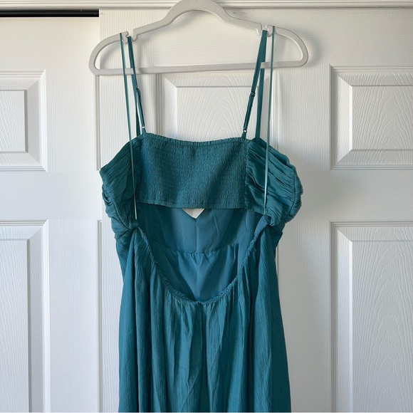 Abercrombie & Fitch Teal Maxi Dress - Picture 5 of 10